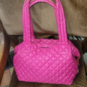 MZ Wallace pink bag.